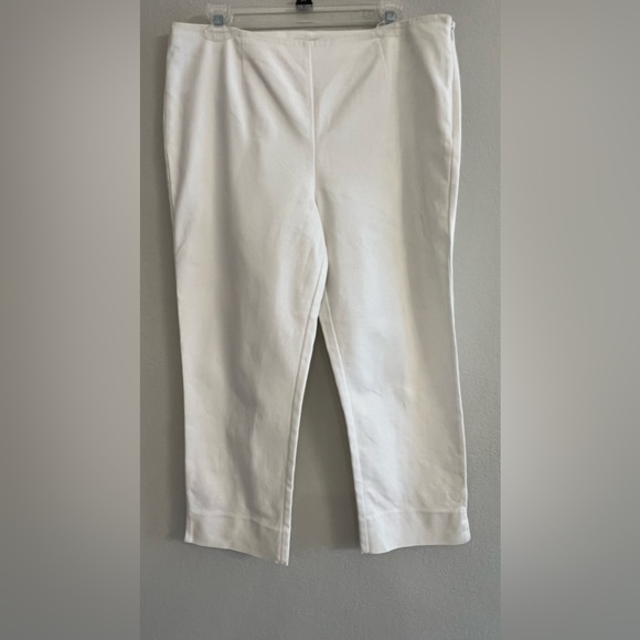 Chicos Elegant White Women's Pants 2 (12) - Picture 1 of 11